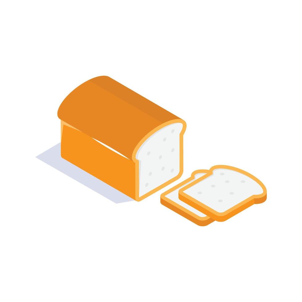 Take a look at this amazing icon of fresh bread vector