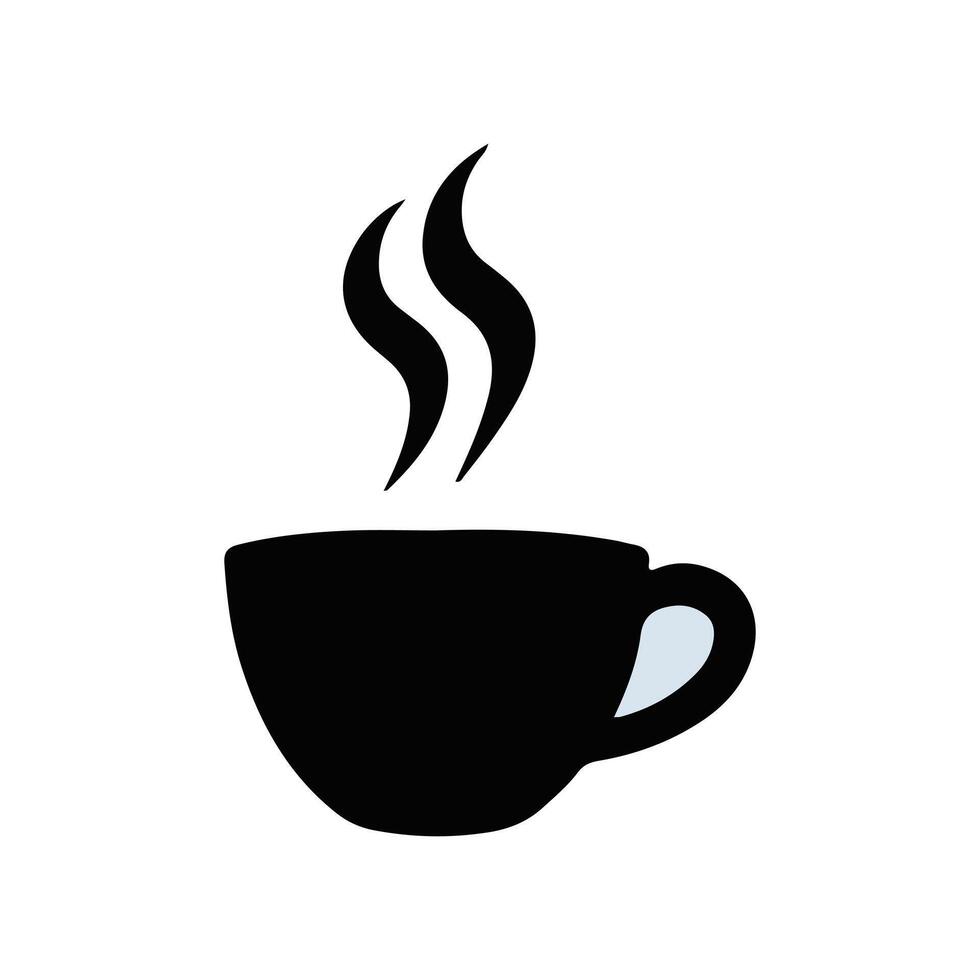 Cofee cup icon flat set, pack, collection. vector