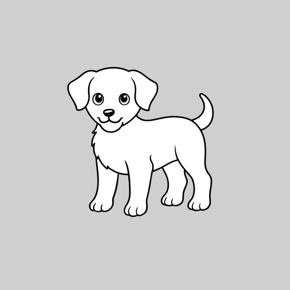 Pet dog icon symbol template for graphic and web design collection logo illustration vector
