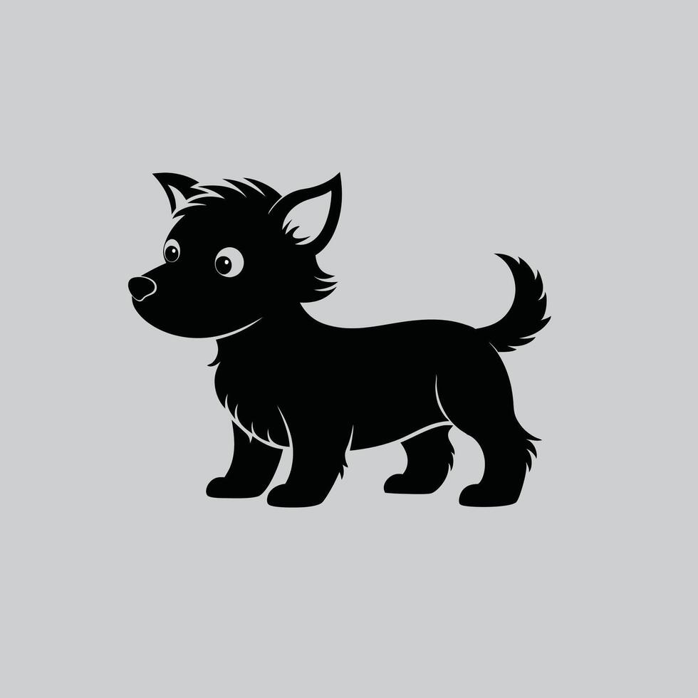 Pet dog icon symbol template for graphic and web design collection logo illustration vector