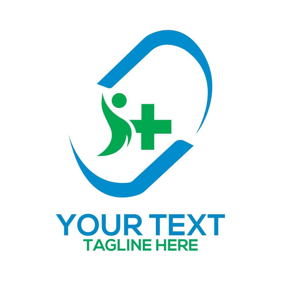 Elegant Medical Logo Design for Healthcare Services vector
