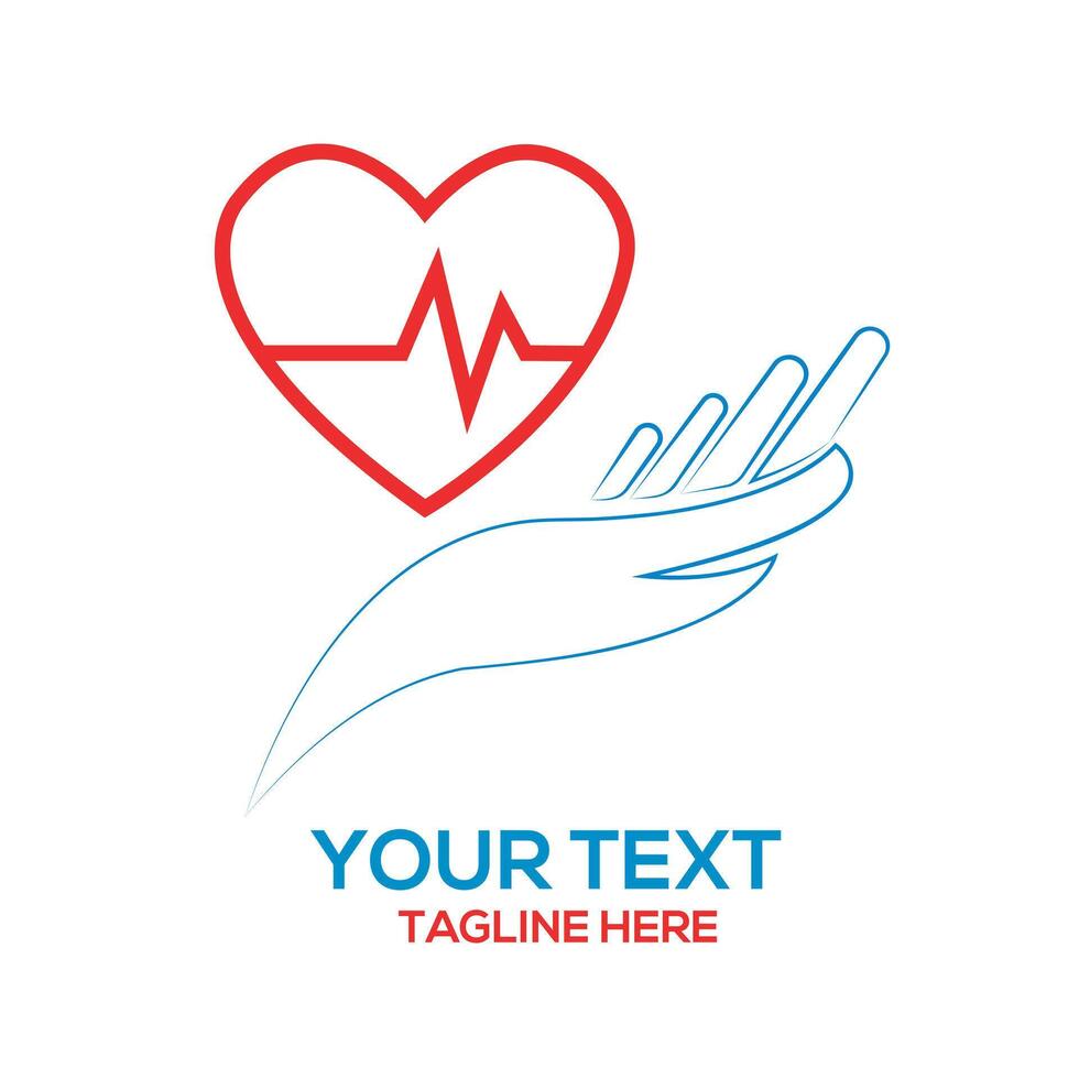 Elegant Healthcare Medical Logo Design for Health Startups vector