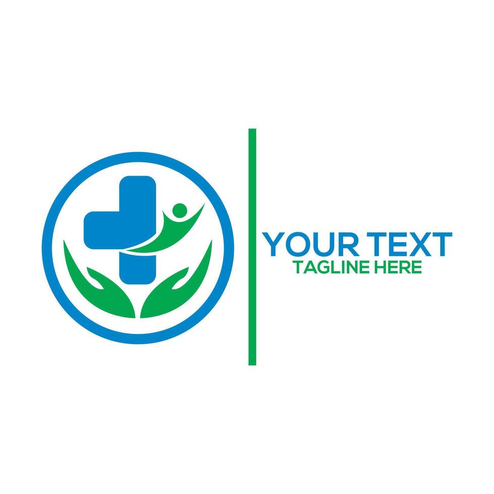 Unique Medical Logo Design Template for Healthcare vector