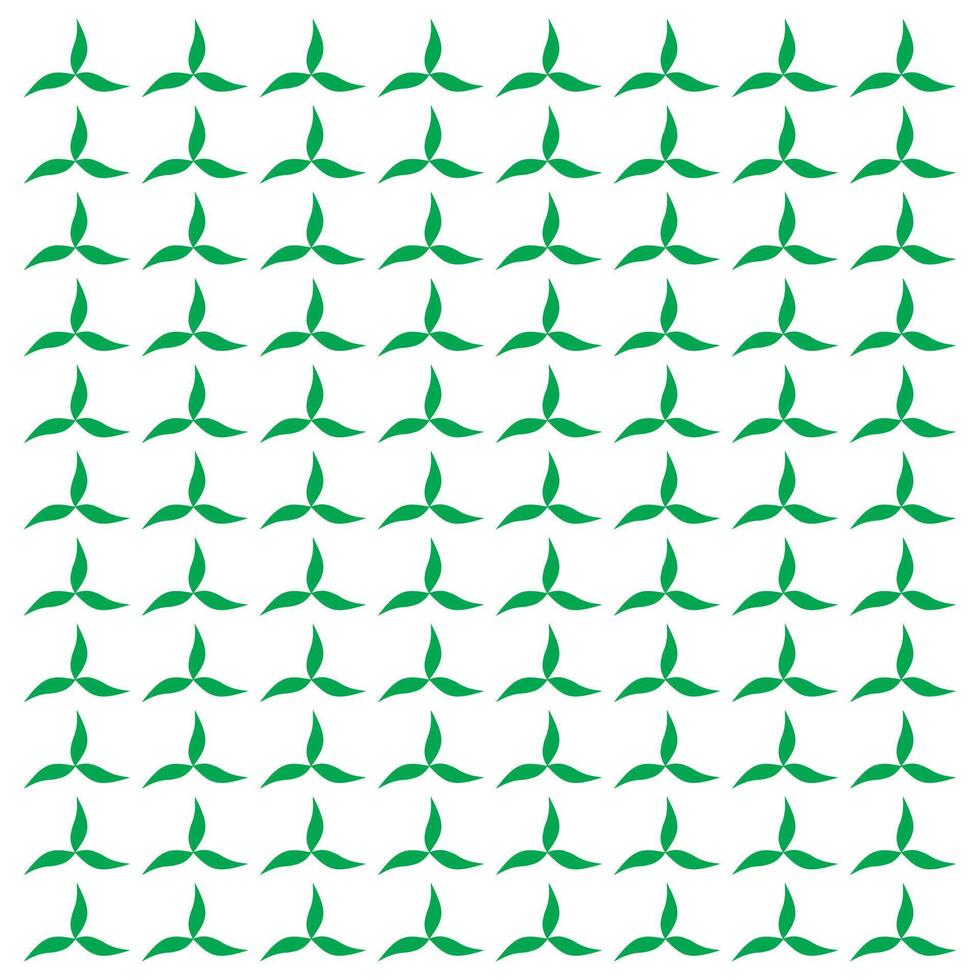 Leaf pattern design background vector
