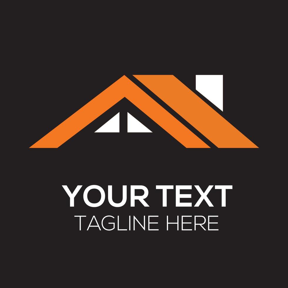 construction Business Logo Design Template Concept Company vector