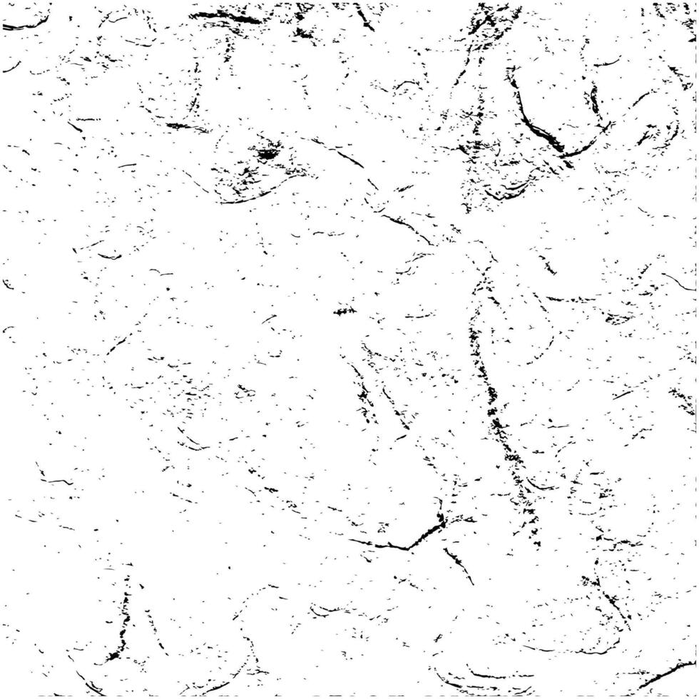 Grunge Worn Paper Texture with Dust, Scratches and Grain. Black and white old Overlay distressed Background vector