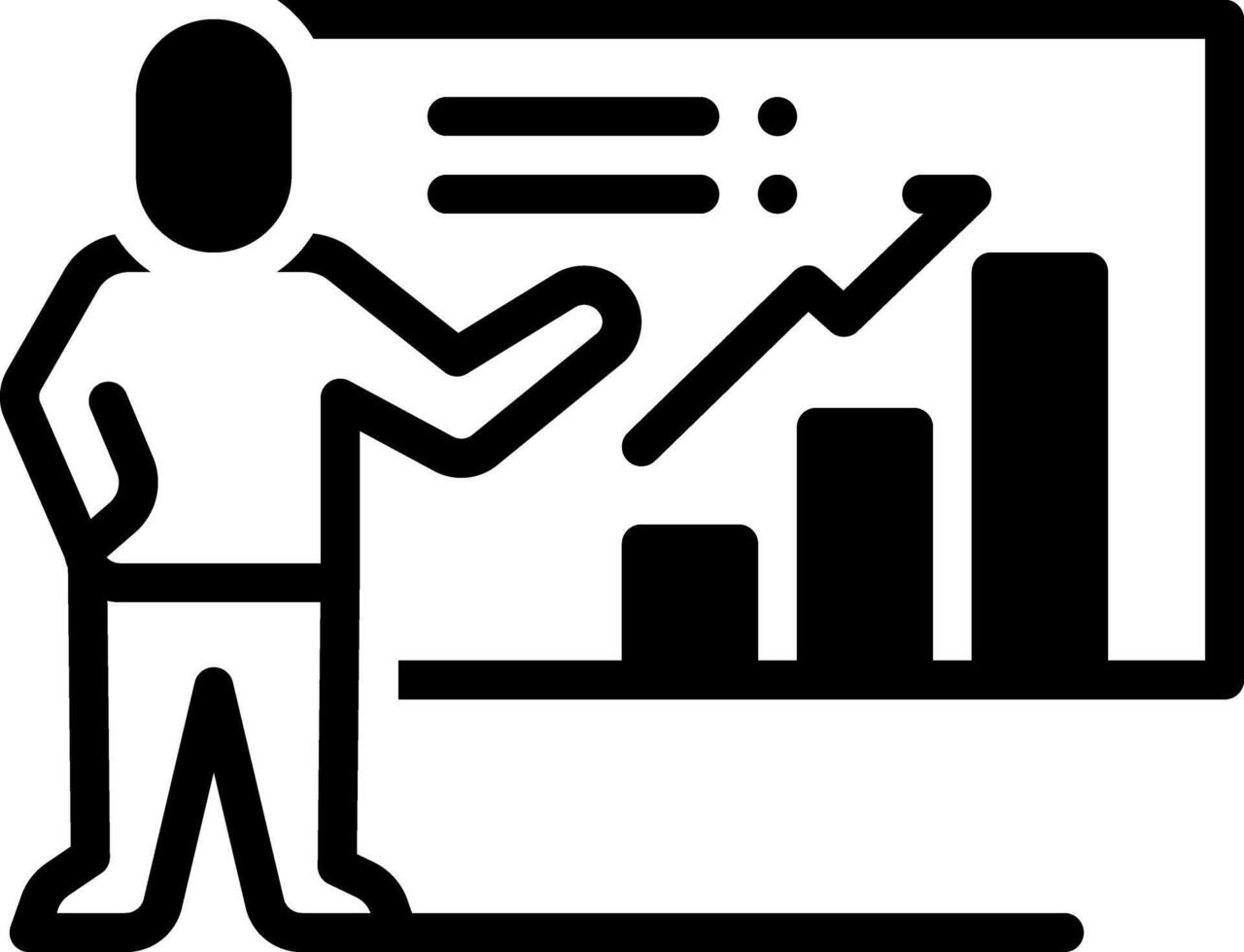 Solid black icon for vector