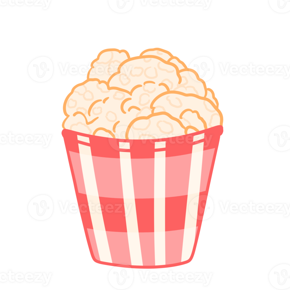 popcorn snack food png