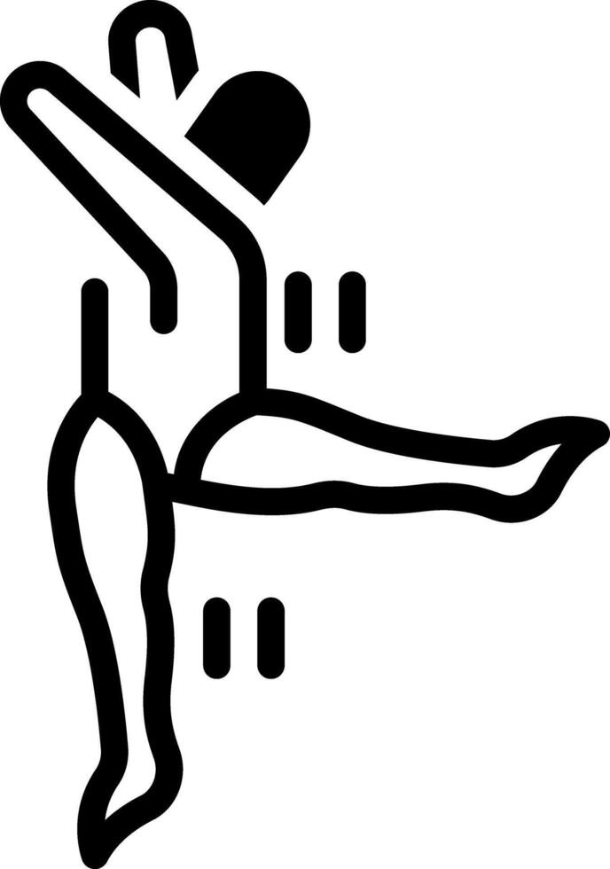Solid black icon for vector