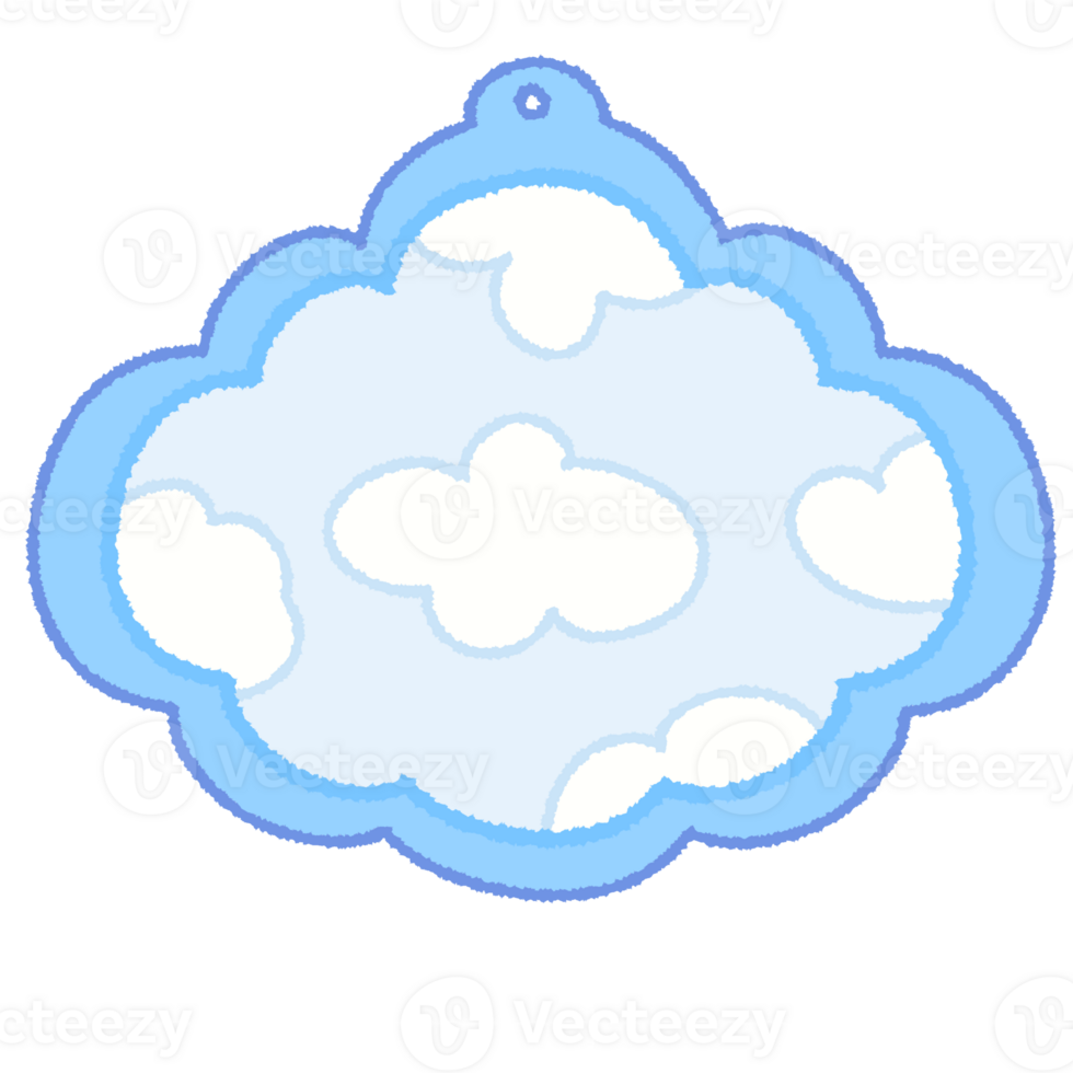 cute sky frame png