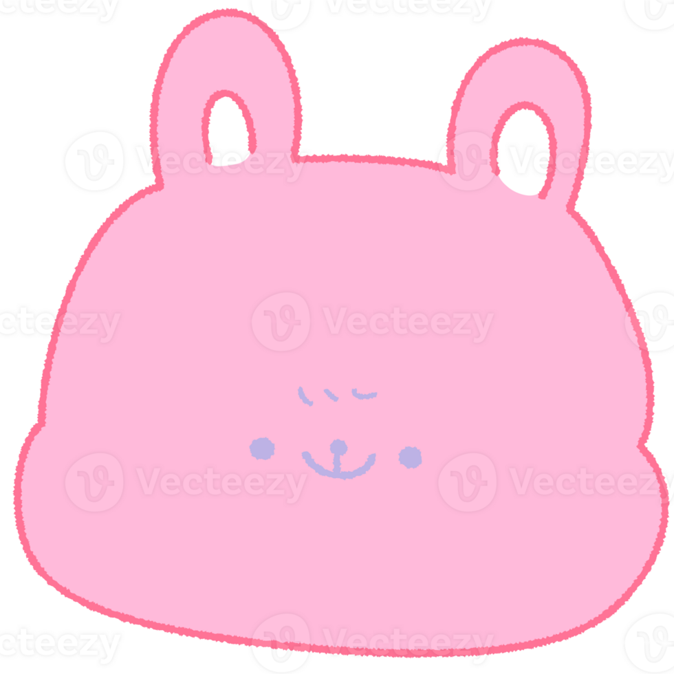 cute kawaii rabbit png