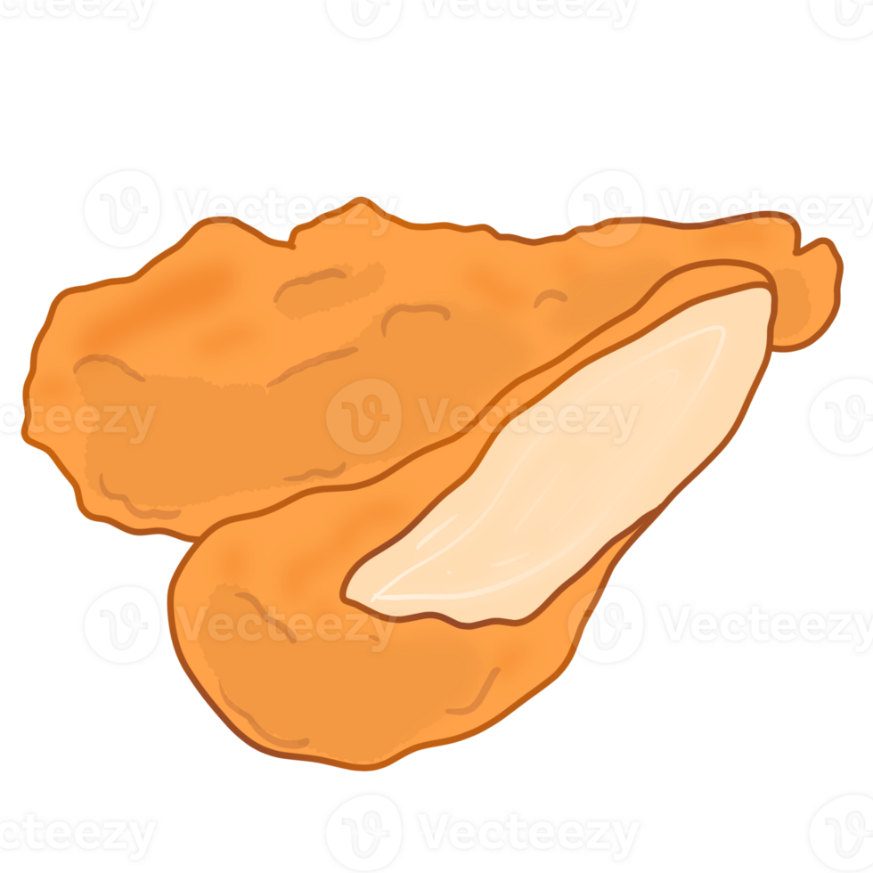 crispy fried chicken food png