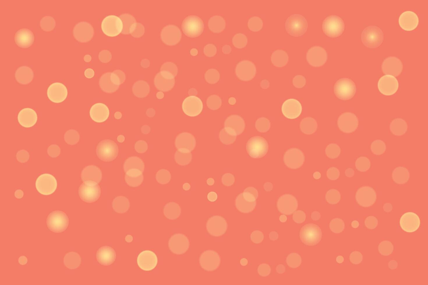 Background with bokeh effect, rose gold, sun flares. vector