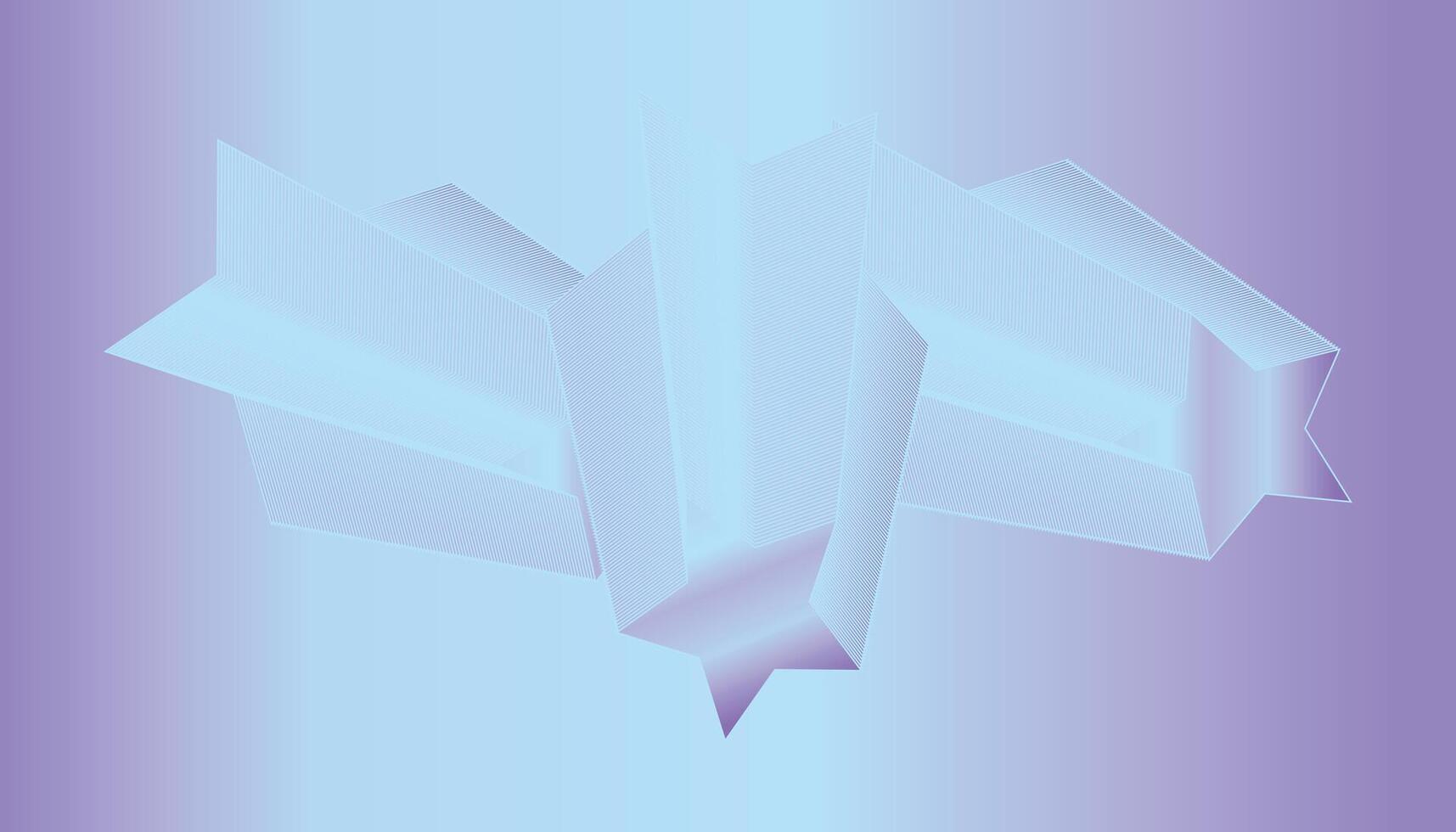 A purple and blue background with a star vector