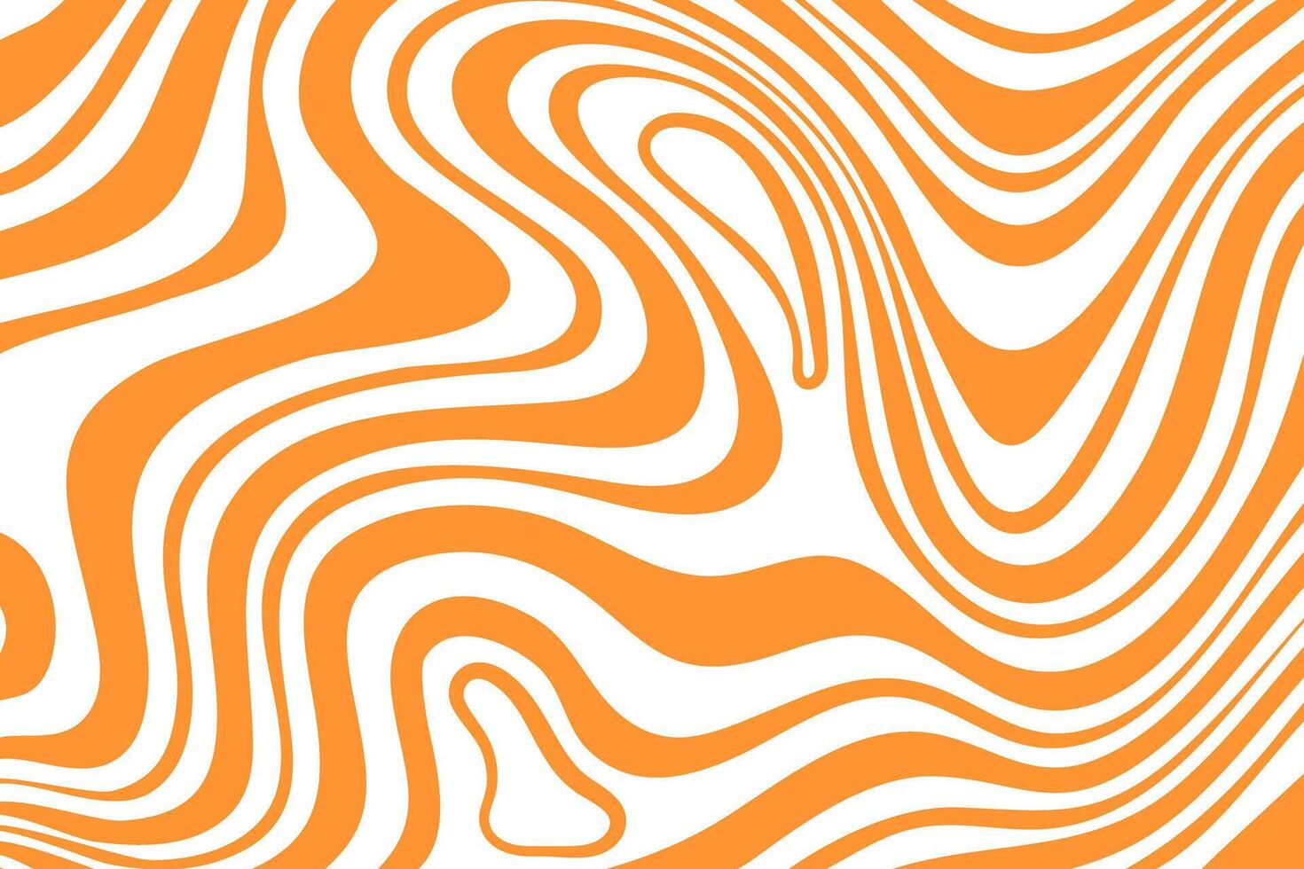 Abstract caramel color pattern. Graphic wavy background for toffee or different chocolate desserts design. vector