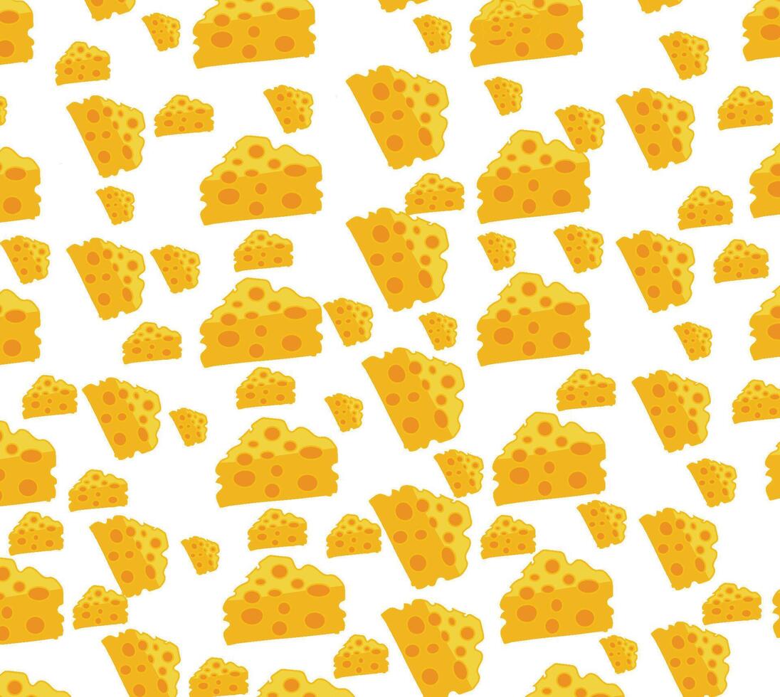 Cheese Pattern free vector