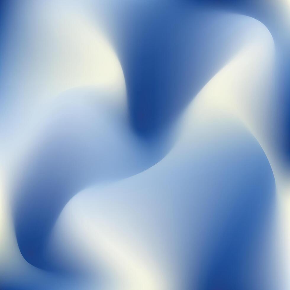 A blue and white abstract background with wavy lines vector
