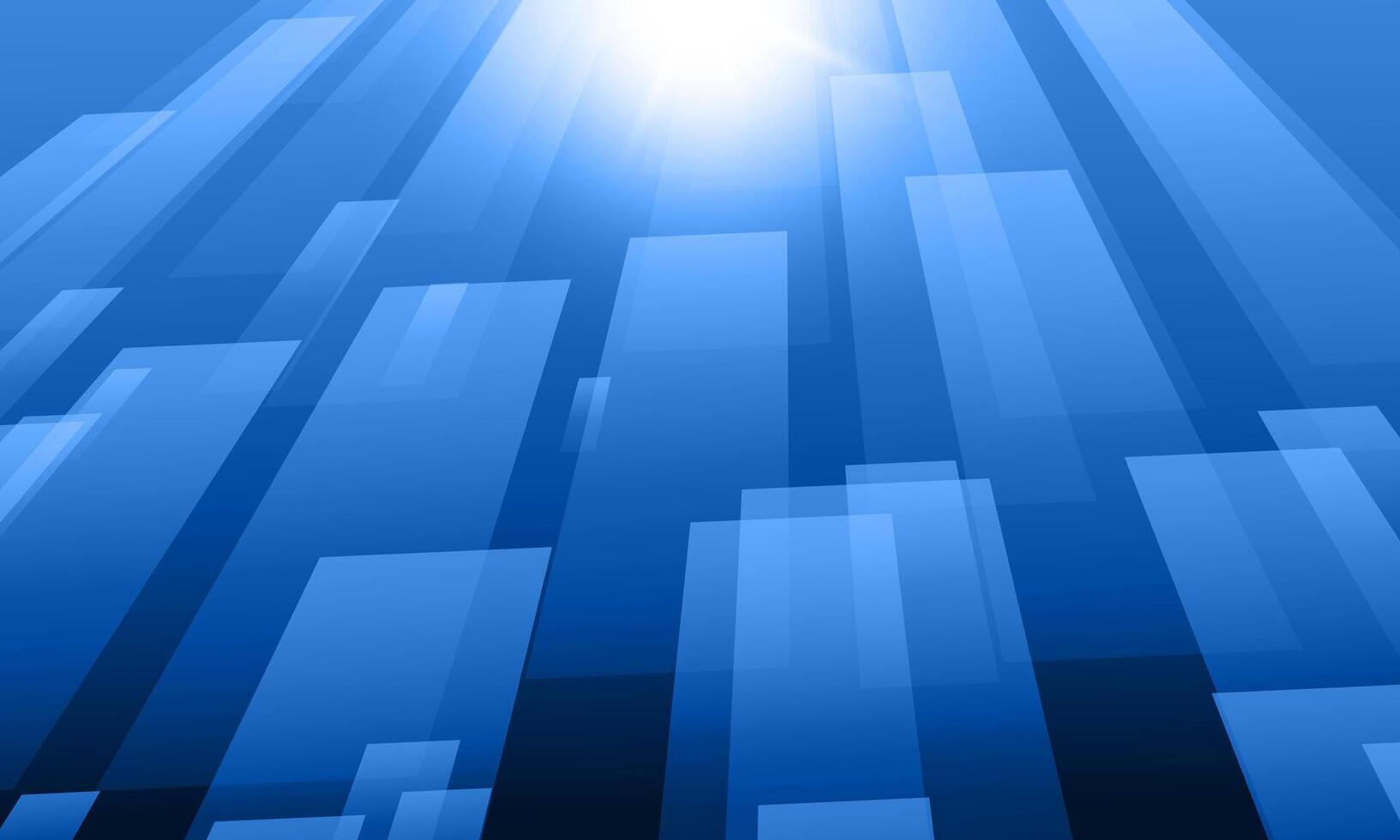 Abstract technology background with bright flare. virtual space. vector