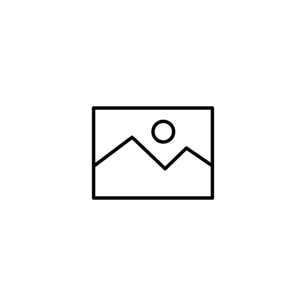 image thin outline icon design good for web or mobile app vector