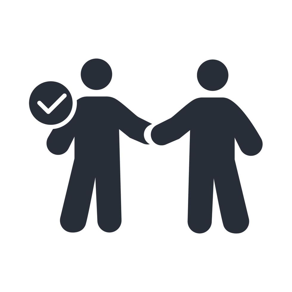 reliance icon. .Editable stroke.linear style sign for use web design,logo.Symbol illustration. vector