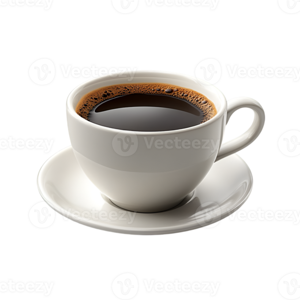 taza de café negro png