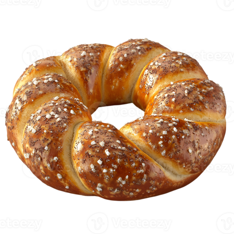 Soft Pretzel with Salt png