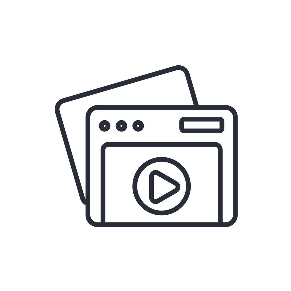 online icon. .Editable stroke.linear style sign for use web design,logo.Symbol illustration. vector