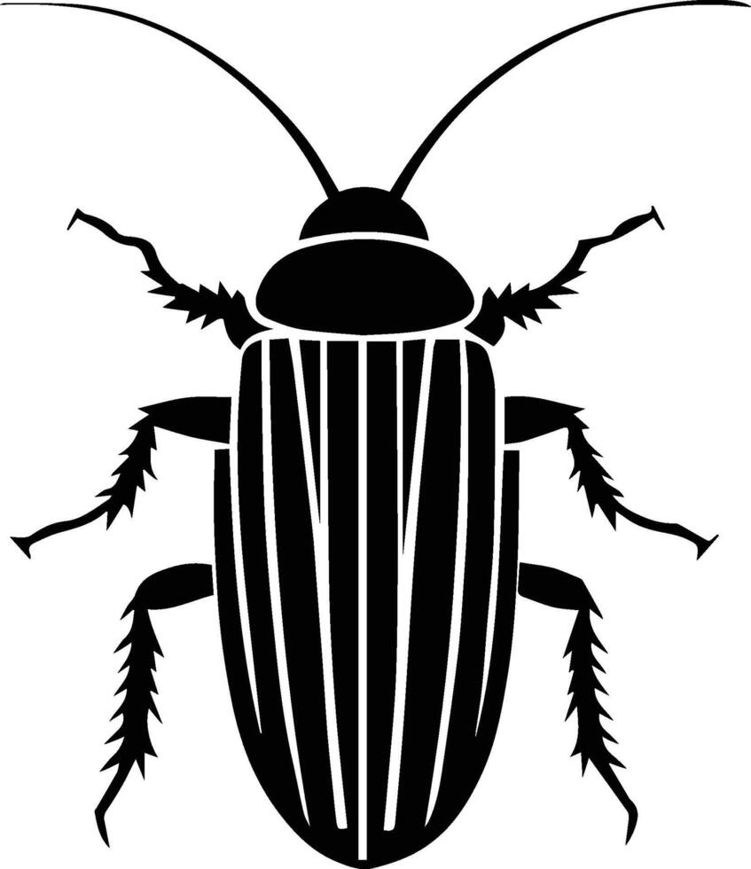 Cockroach icon. Cockroach symbol illustration vector