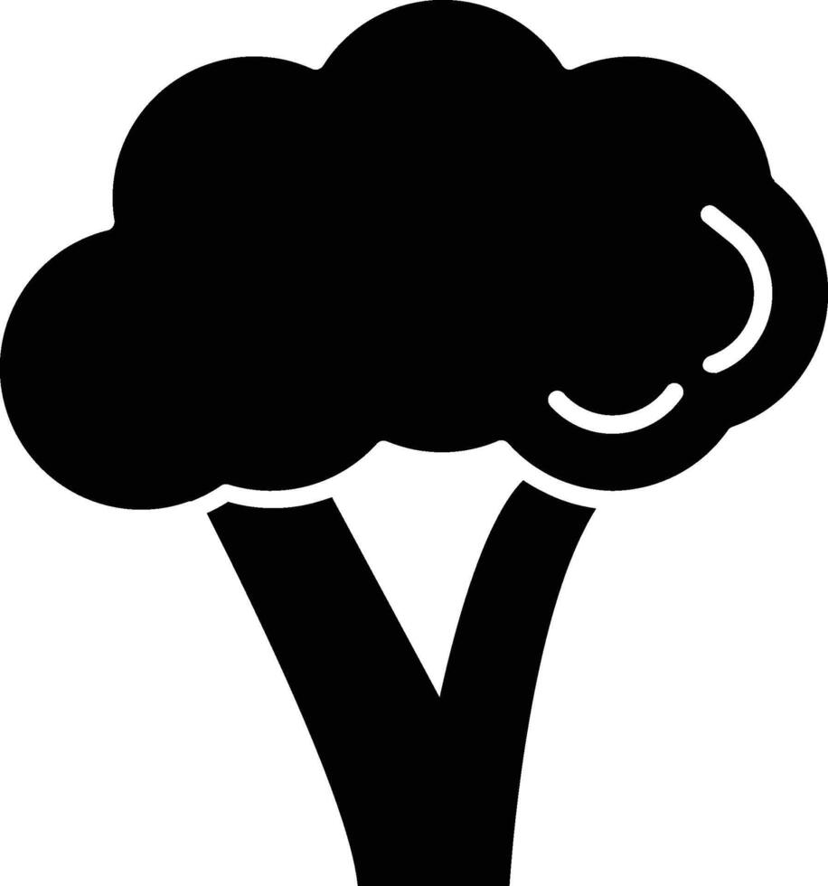Broccoli icon artwork. isolated broccoli icon design vector