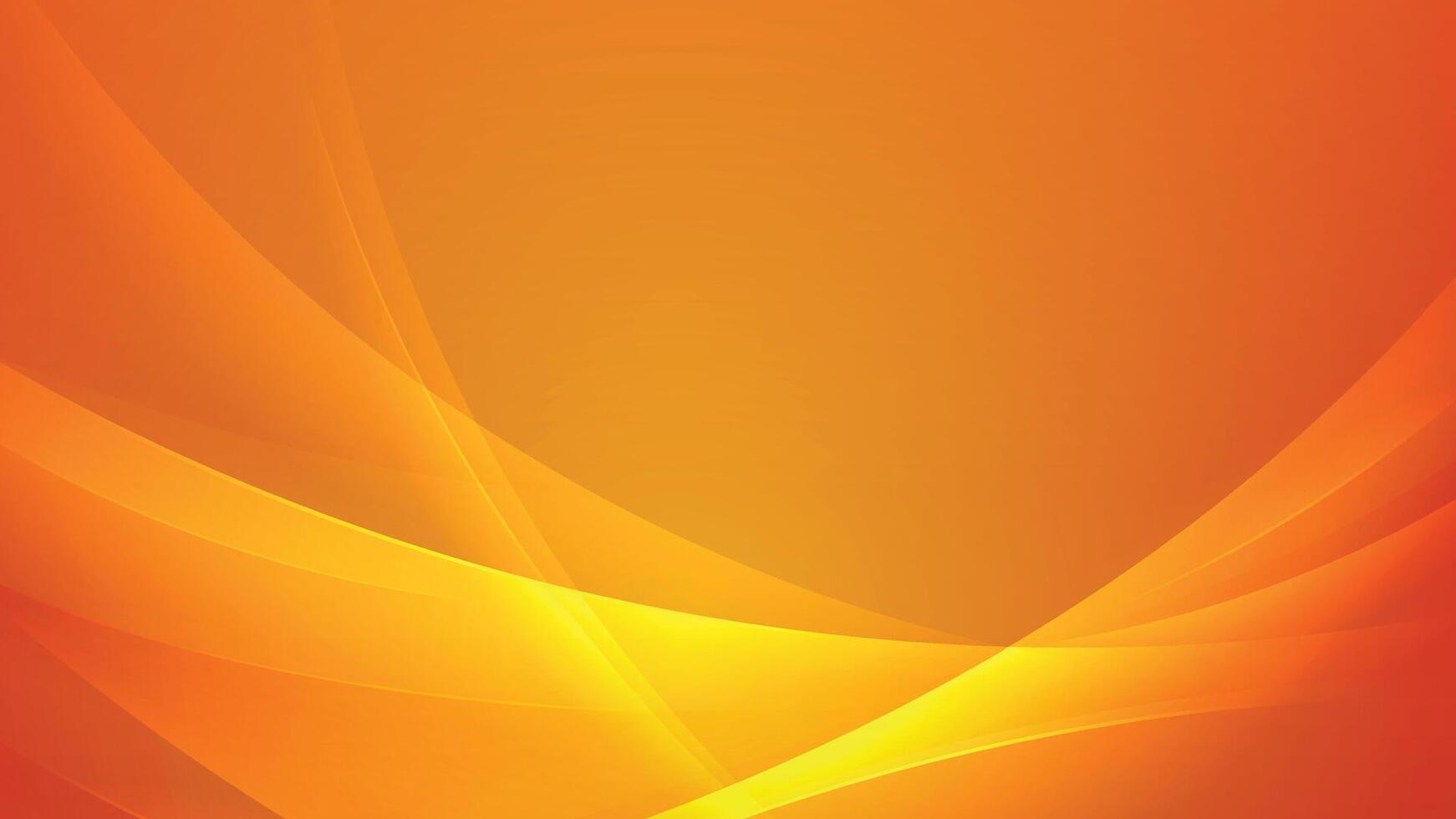 Abstract and Minimal Curly Orange Background illustration vector