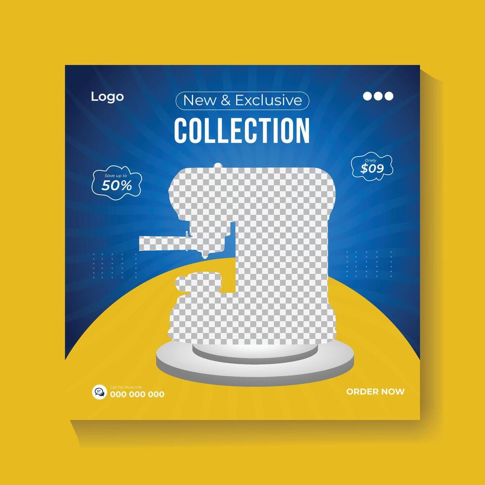 Home Appliance Product Design Template vector