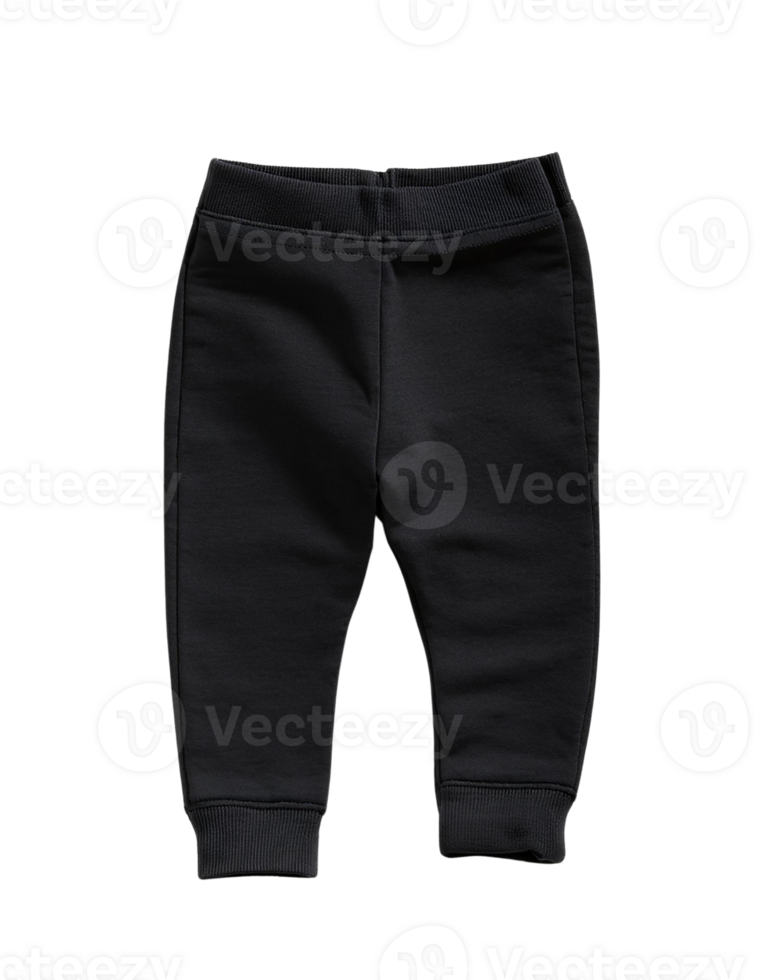Black sweatpants, casual style png