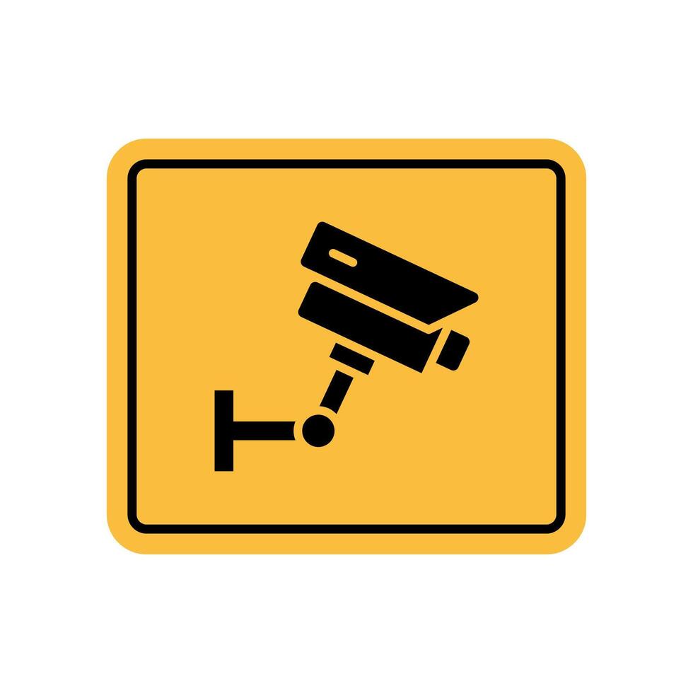 icon of a security camera vector