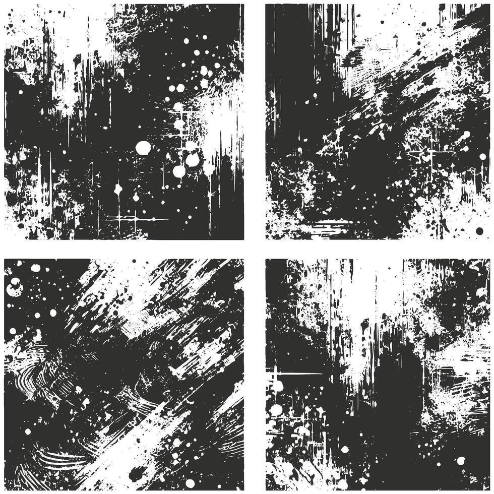 High Contrast Grunge Background Design vector
