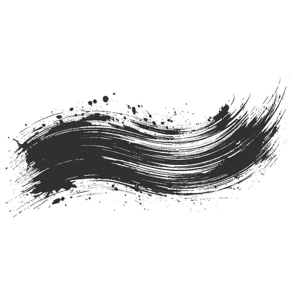 Black and White Grunge Graphic vector
