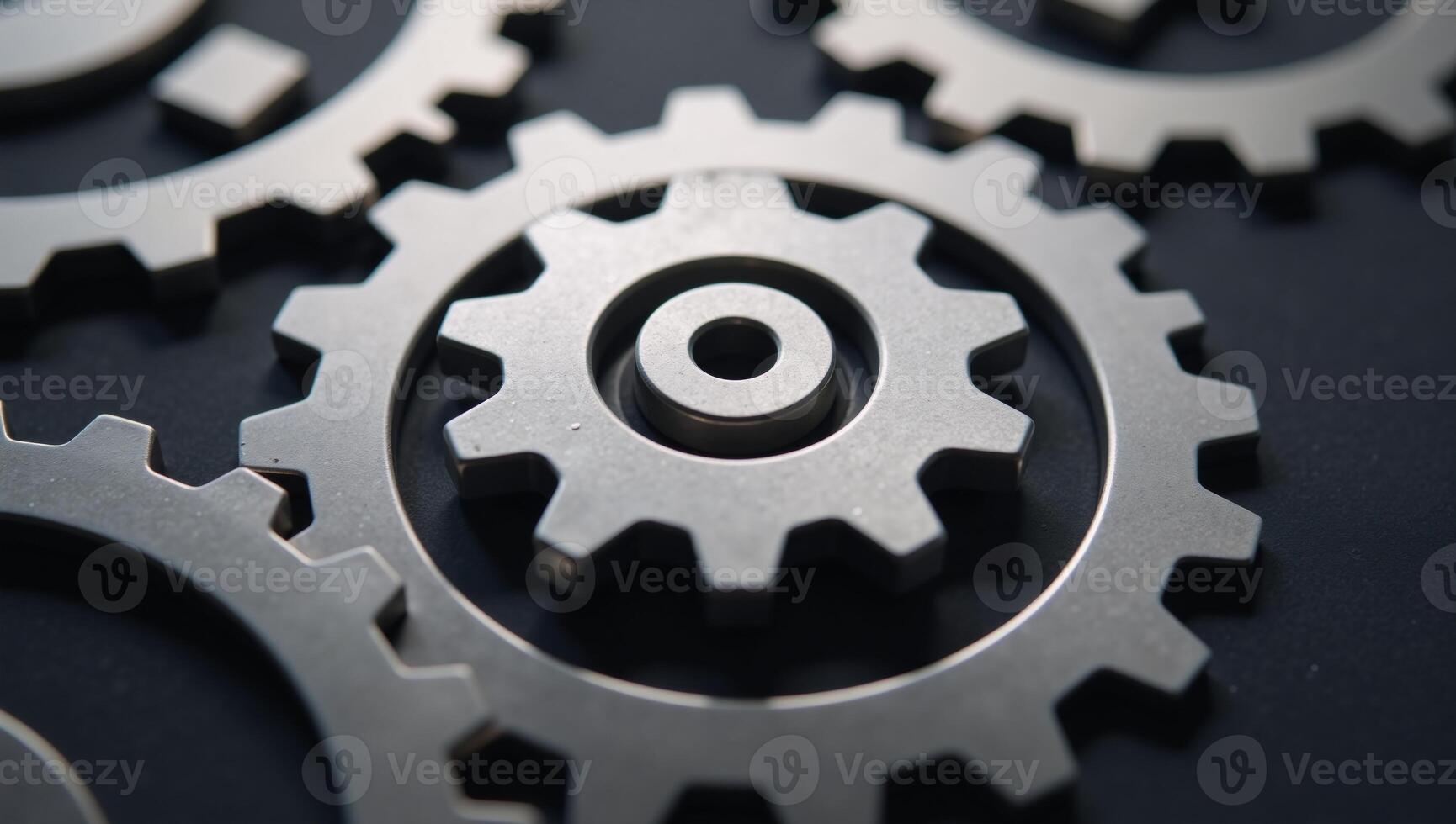 Gearthemed illustration featuring an icon with spinning gears as its backdrop and a gear symbol as the subject photo