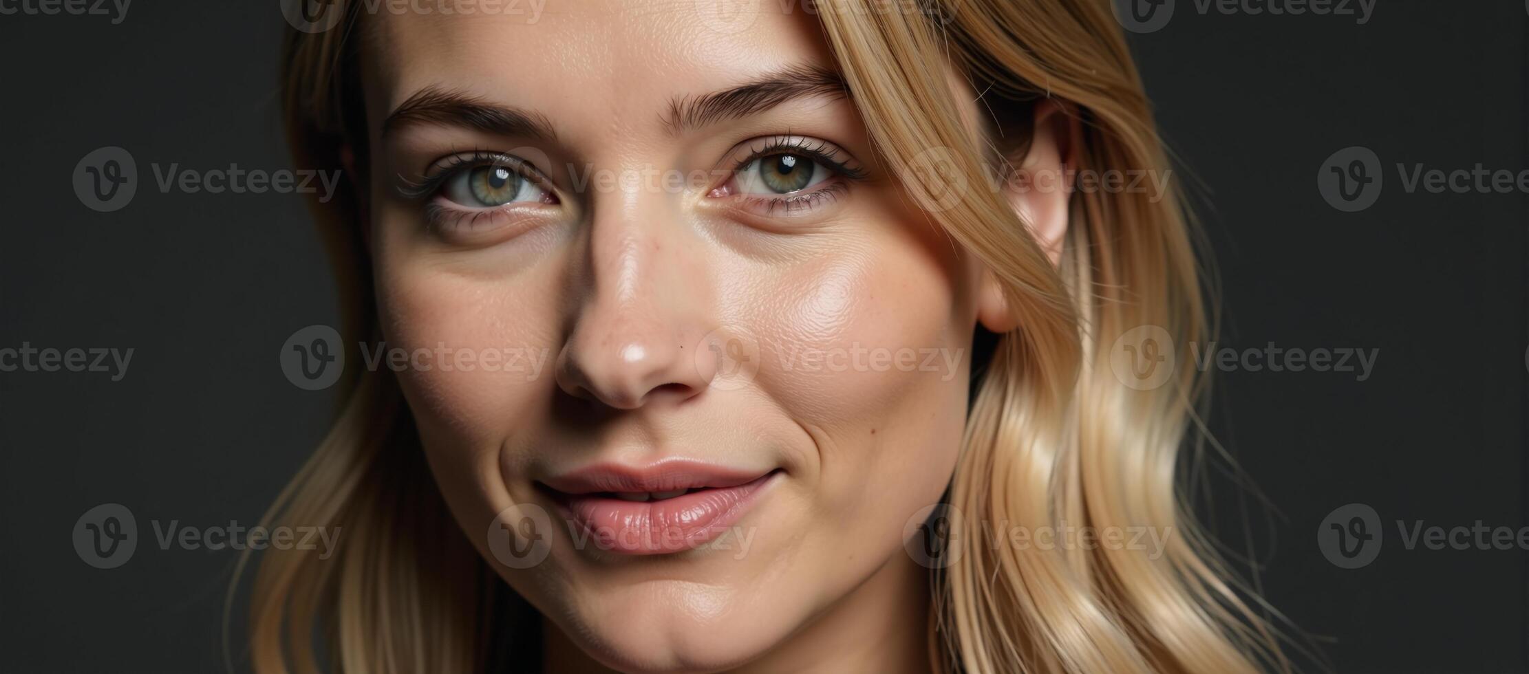 A beautiful Disney Princess poses against a magical garden backdrop in highdetail photorealistic style with visible freckles pores and porcelain skin photo