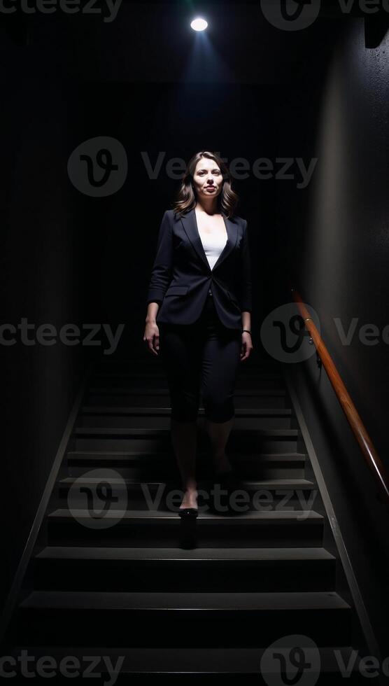 A focused spotlight on professional growth and career advancement for ambitious women as they climb the corporate ladder with confidence and determination photo