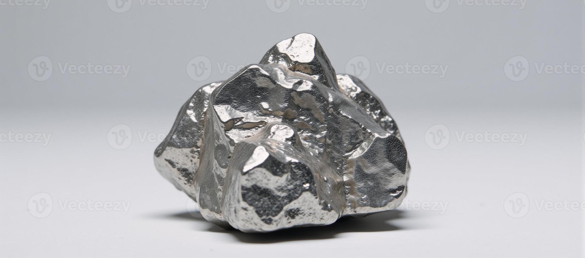 Raw Lithium Ore textured illustration showcases rugged and reflective metallic surfaces photo