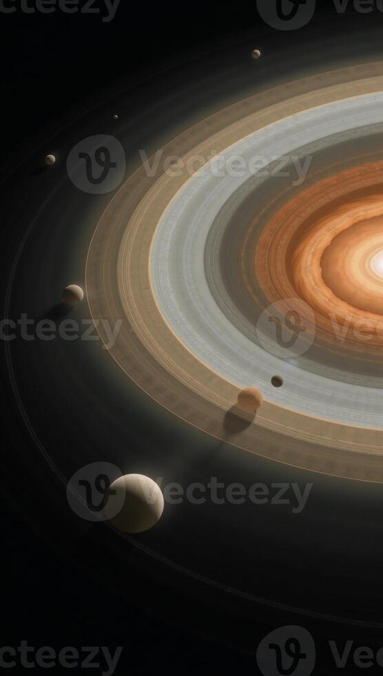 Planetesimal formation within a protoplanetary disk photo
