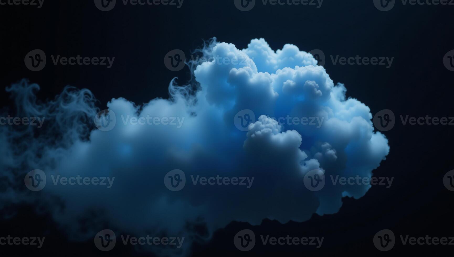 Abstract paranormal smoke with texture overlay against an isolated black background ideal for mystical and eerie film visuals photo