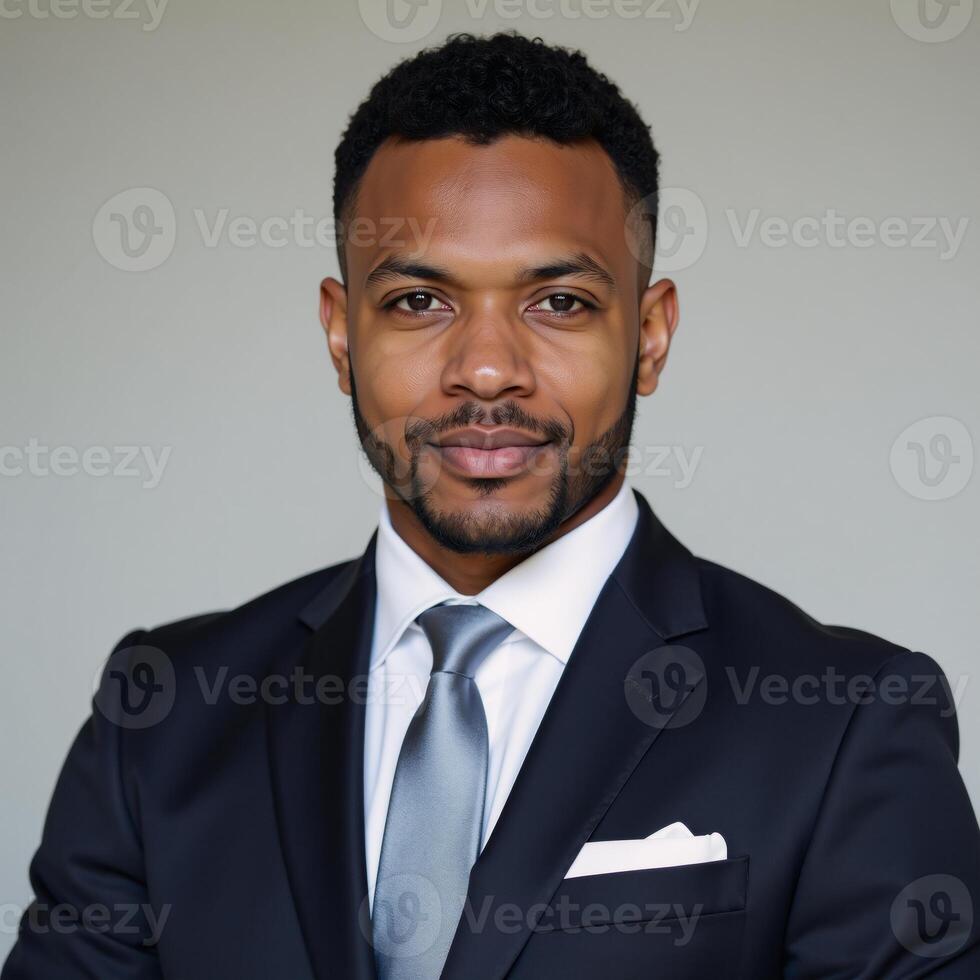 Portrait of an African American Businessman photo