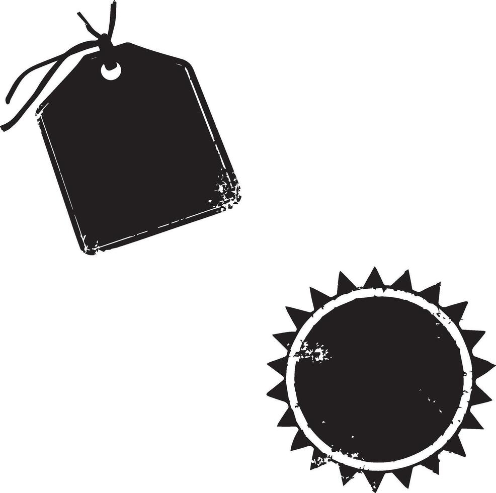 jagged irregular shape silhouette vector