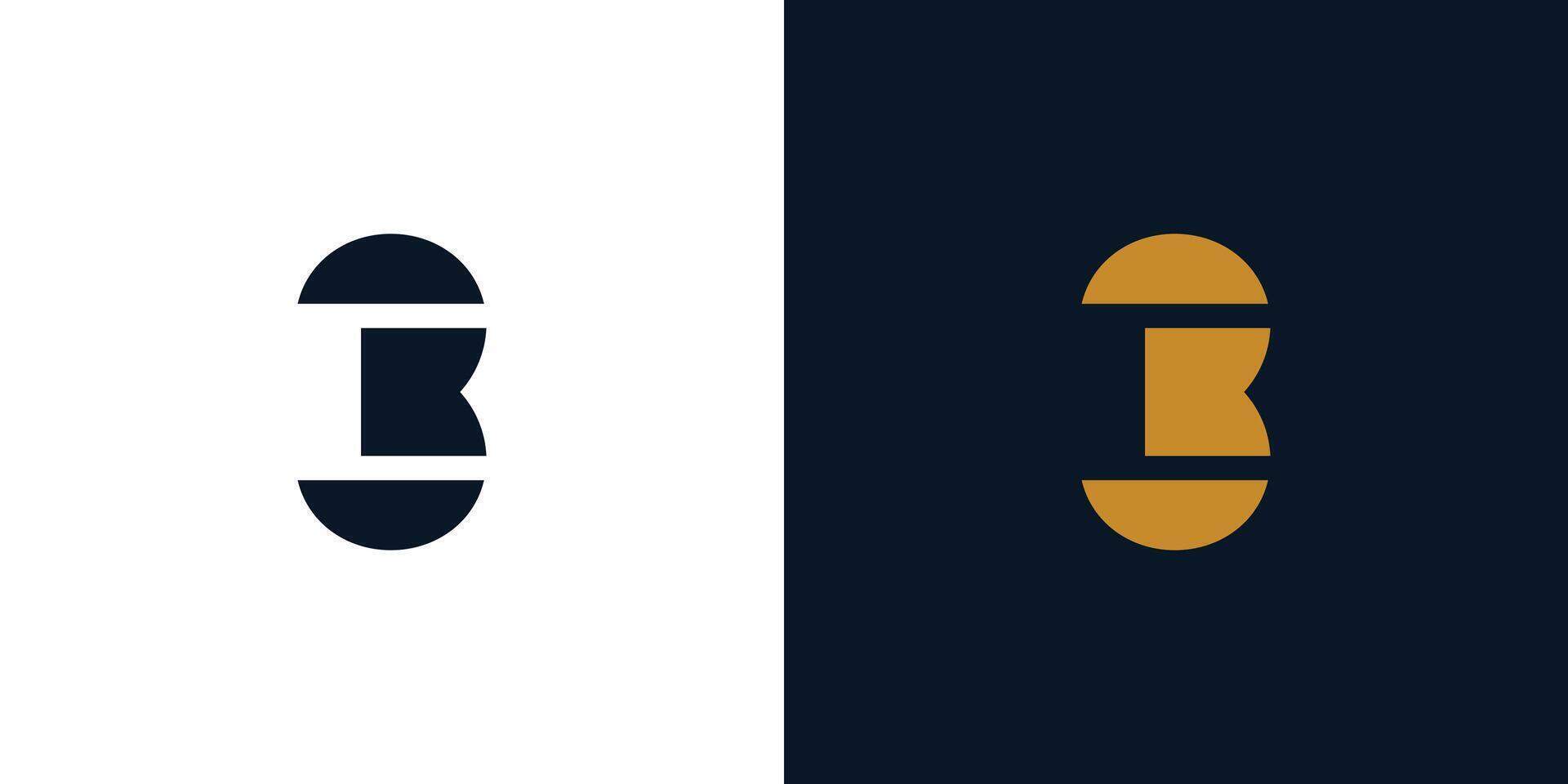 Unique and modern number 3 logo design vector