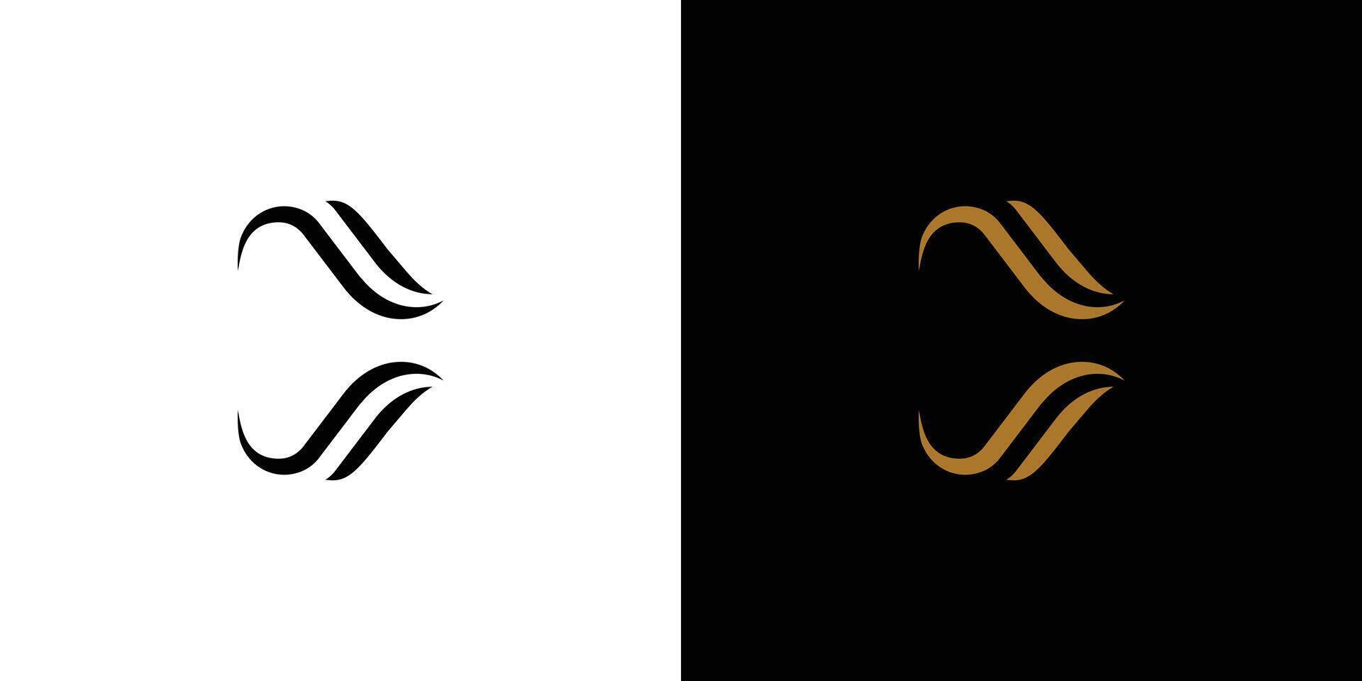 Luxury and unique C logo design vector