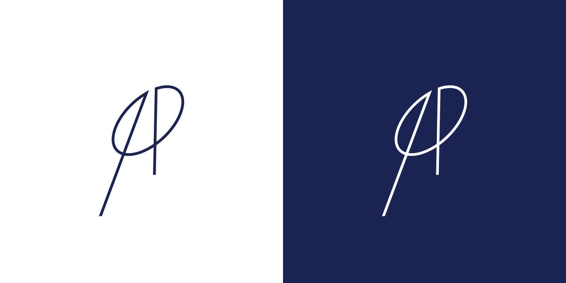 Modern and Unique initial A logo design vector