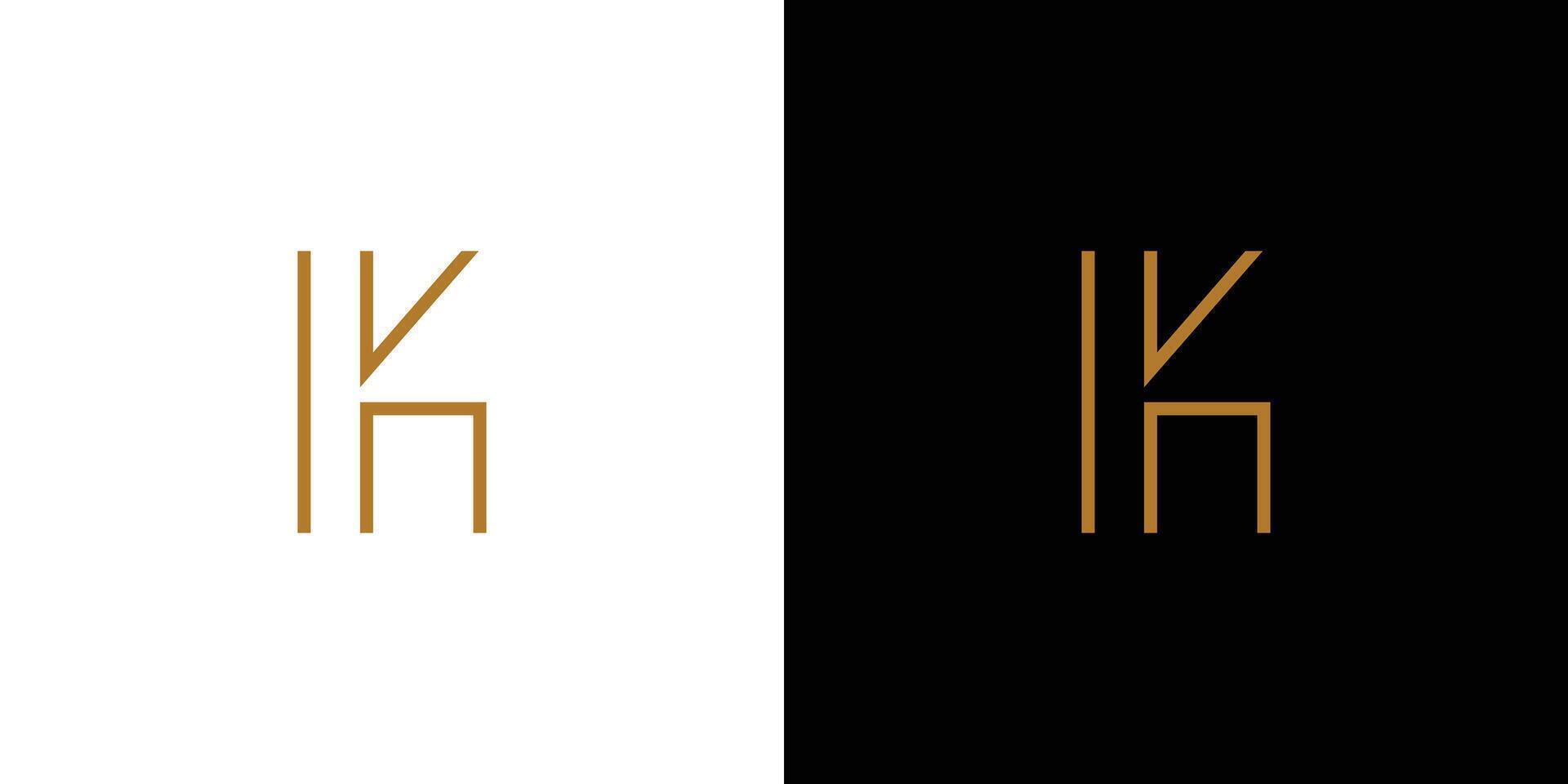 Simple and Unique K logo design vector