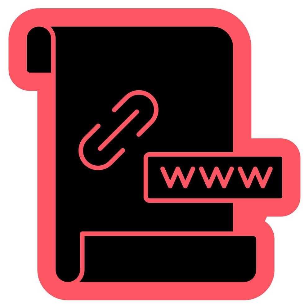 URL Link Icon vector