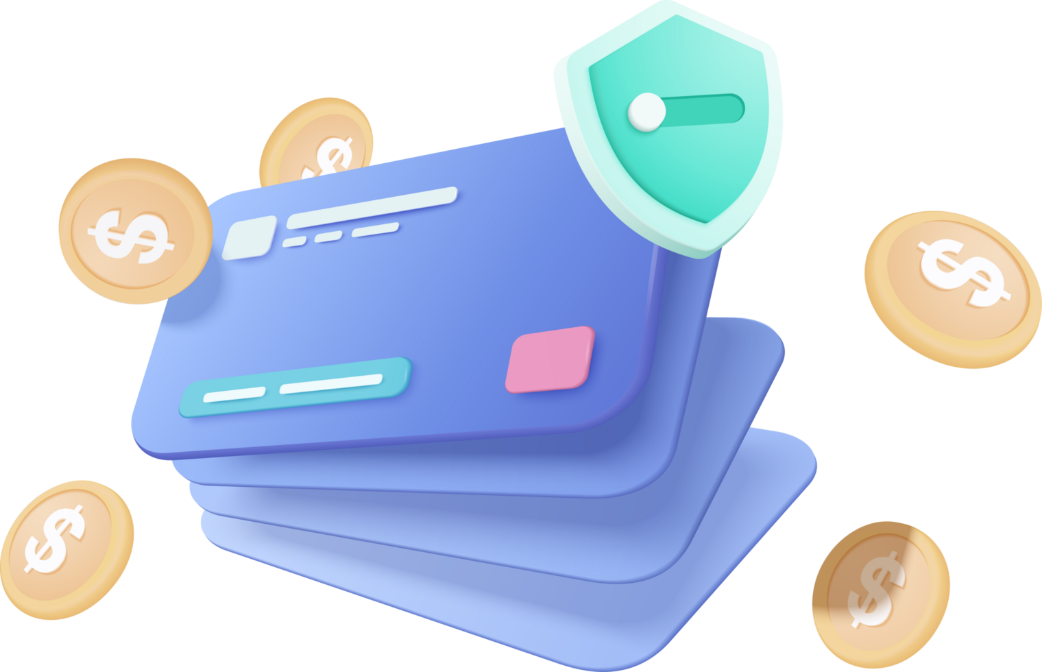 Credit card security icon png