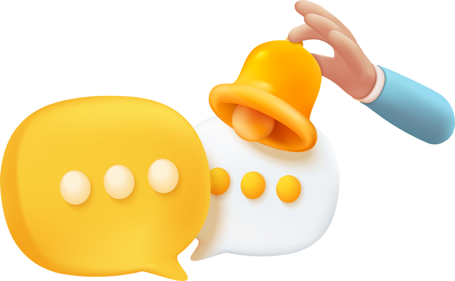 Chat with friends and family with messenger png